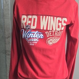 NHL Red Detroit Red Wings Winter Classic Hoodie